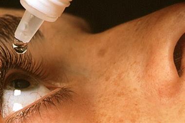 Eye drops can alleviate symptoms (Photograph: SPL)
