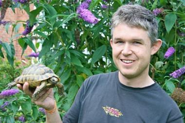 Dr Ben Waterfall: saved pet tortoise Atlas