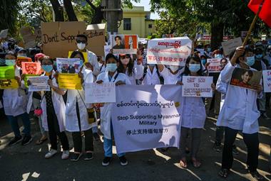 How UK GPs are helping to support doctors in Myanmar following the military coup