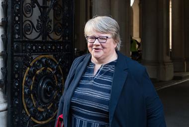 Health and social care secretary and deputy prime minister Therese Coffey 