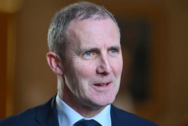 Scotland's cabinet secretary for health and social care Michael Matheson