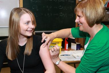 HPV jab: research suggests expanding coverage to boys (Photo: Consolidated Scotland)