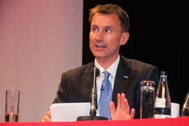 Jeremy Hunt: faced tough questions from GPs
