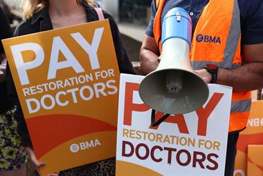 Junior doctor strikes (Photo: Peter Nicholls/Getty Images)