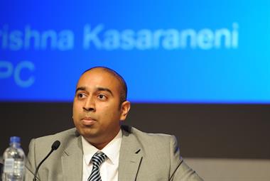 Dr Krishna Kasaraneni: disappointed at postponement of target (photo: Jason Heath Lancy)