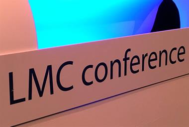 LMC conference sign