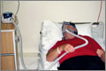 Sleep apnoea is caused when the airway collapses preventing air from entering the lungs.