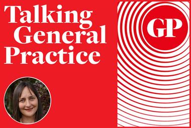 Talking General Practice logo with Dr Rowena Christmas