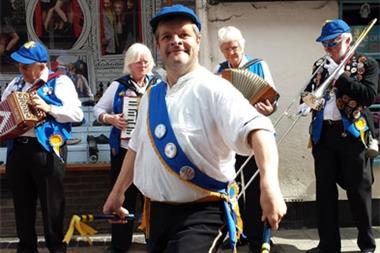 Dr Ollerton: 'I will keep both (Morris dancing and bell-ringing) going for as long as I can still perform to a high level.' 
