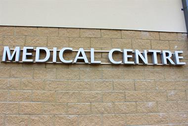 Sign reading 'Medical Centre'