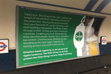 Dettol’s back to work ad goes viral for all the wrong reasons