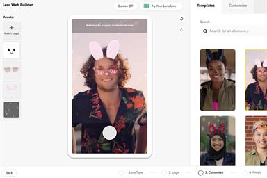 Snap: Lens Web Builder simplifies AR lens creation