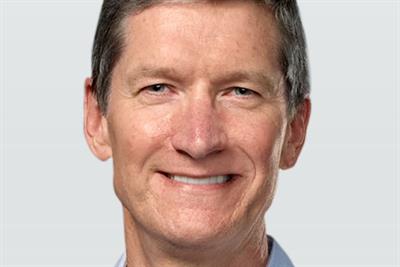 Tim Cook: takes the reins from Steve Jobs