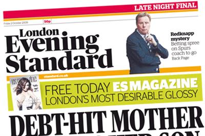 London Evening Standard: from next Monday, people can obtain it free