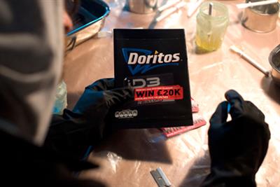 Doritos: one of the first brands to use AR codes on packaging