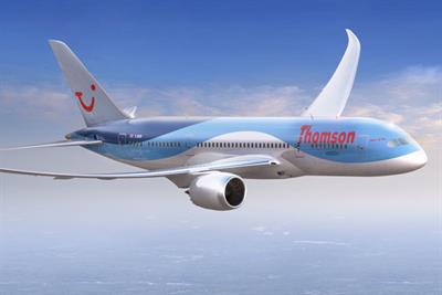 Thomson: first UK airline to roll out the Dreamliner aircraft