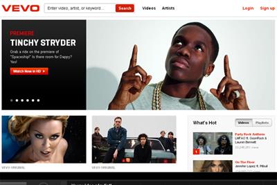 Vevo's UK operation opens for business