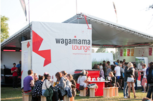 Wagamama to roll out festival lounge experience