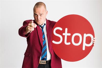 Al Murray: the comedian is a campaign ambassador for Stoptober