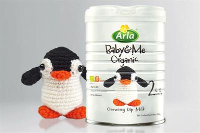 Arla: Baby & Me Organic brand