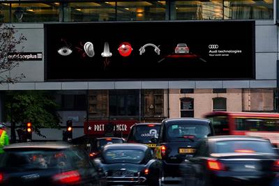 Audi launches contextual roadside out of home campaign