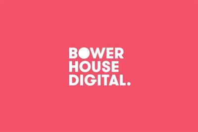 The red and white logo of Bower House Digital