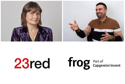 23red's Jane Asscher and head of Capgemini's Frog, Gagandeep Gadri