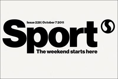 Sport magazine: redesign incorporates revamped masthead