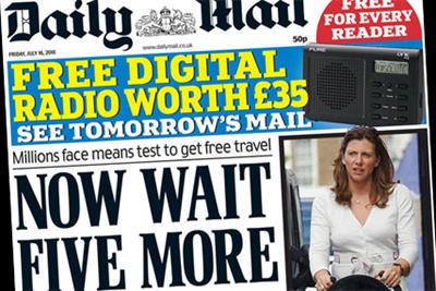 Daily Mail: free digital radio offer