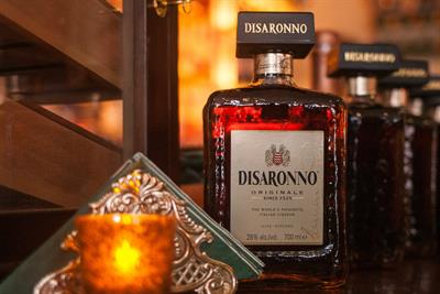 Bottle of Disaronno