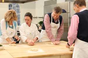 Generation Game cookery at Edinburgh New Town Cookery School