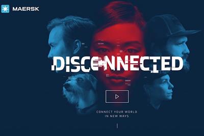 Maersk's 'Disconnected' campaign was launched as a film trailer. Credit: YouTube