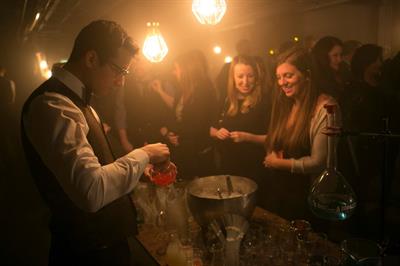 Guests could explore Dr Jekyll's laboratory and Mr Hyde's saloon bar