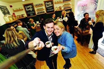 Lyle's Golden Syrup used social media as currency at its Selfie Service Cafe pop-up
