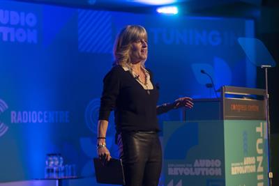 Rachel Johnson: delivered a thought-provoking speech at Tuning In event