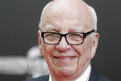 A photograph of Rupert Murdoch