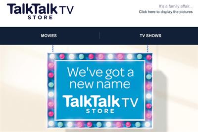 TalkTalk TV Store: the new name for Blinkbox