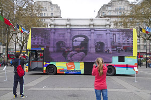 Curb's TV bus hits the streets of London this month