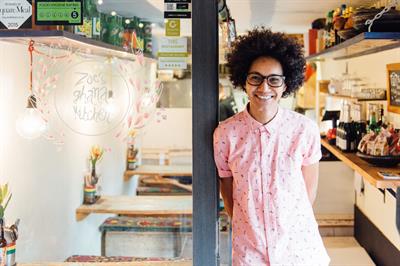 Zoe Adjonyoh's café is one of 30 local businesses taking part