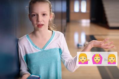 Always: latest 'Like A Girl' spot tackles sexist emojis