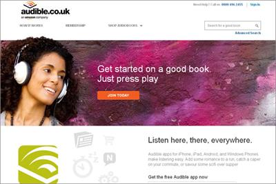 Audible.co.uk: appoints M2M to its digital media planning and buying account
