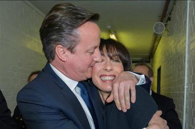 David Cameron's Conservatives win the 2015 General Election (@David_Cameron)