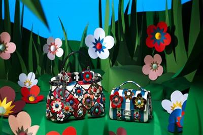 Fendi's Flowerland pop-up will be open for a month at London's Selfridges
