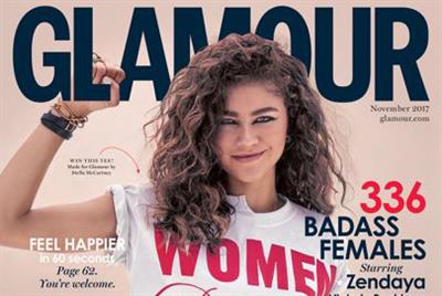 Glamour print magazine cut to twice a year
