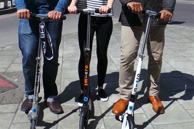 Brand & Deliver wins Micro Scooters account