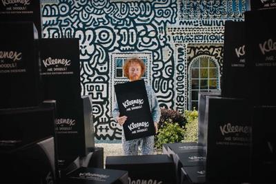 Kleenex campaign draws inspiration from Mr Doodle