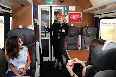 Virgin Trains' comedy coach