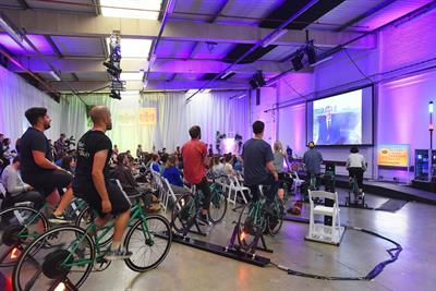 The bike-powered BUG show at London's Truman Brewery