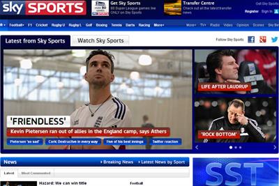 Sky Sports: its live sport channels are to be offered by TalkTalk on a pay-per-day basis