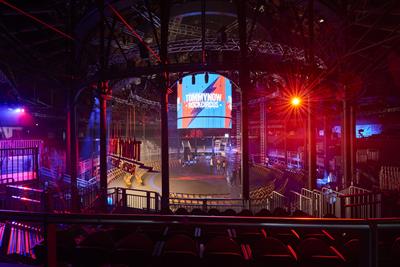 Take a look at Tommy Hilfiger's rock and roll LFW activity